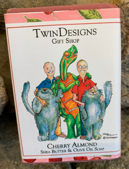 "The TwinDesigns Gang" Soap Featuring an Original Watercolor by Brad Tonner