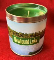 12oz Candle Newfound Lake New Hampshire