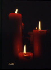 "Christmas Candles" Boxed Christmas Cards Original Photograph by Jim Tonner