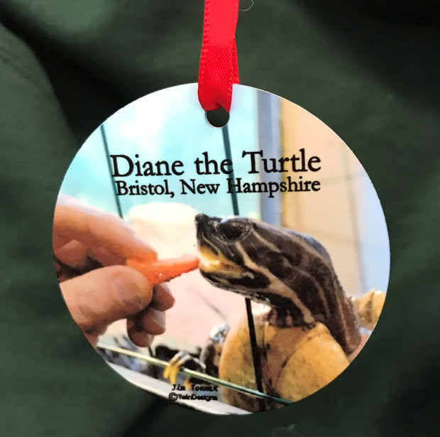 Diane the Turtle Ornament