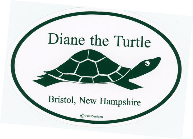 Diane the Turtle Bumper Sticker