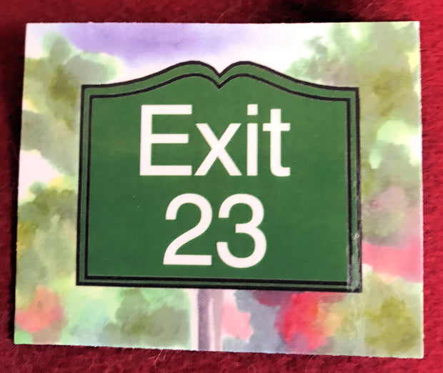 Exit 23 New Hampshire Flexible Magnet