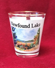 Fall Newfound Lake Shot Glass