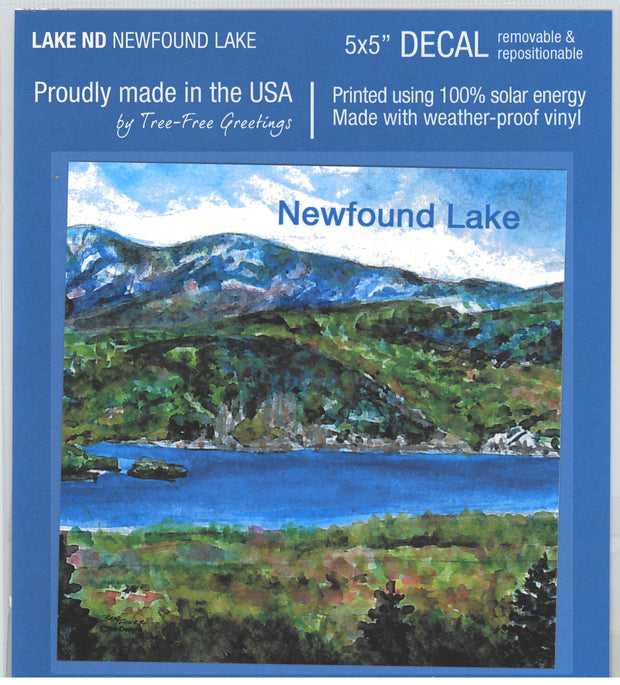 Iconic Newfound Lake Decal