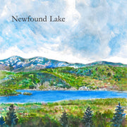 "Iconic Newfound Lake" Ceramic Tile Trivet
