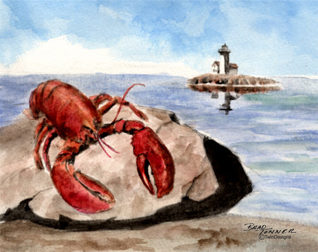 Lobster Note Cards