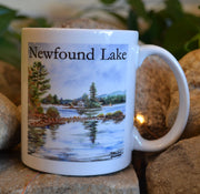 Loon Island Newfound Lake Mug