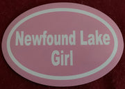 Newfound Lake Girl Bumper Sticker