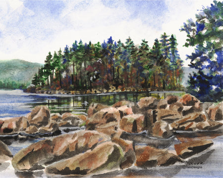 Newfound Lake Note Cards