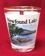 Newfound Lake Shot Glass