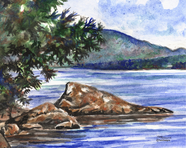 Newfound Lake Note Cards