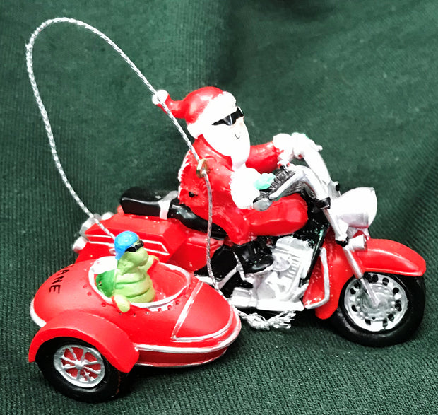 Side Car Diane the Turtle Ornament