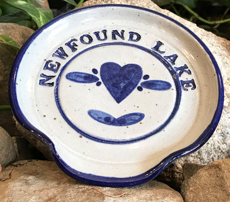 Grandville Hollow Pottery Newfound Lake Spoon Rest