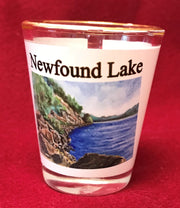 West Shore Newfound Lake Shot Glass