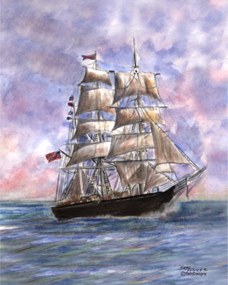 High Seas Note Cards