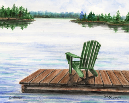 Peaceful Lake Note Cards