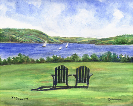 Adirondack Afternoon Note Cards